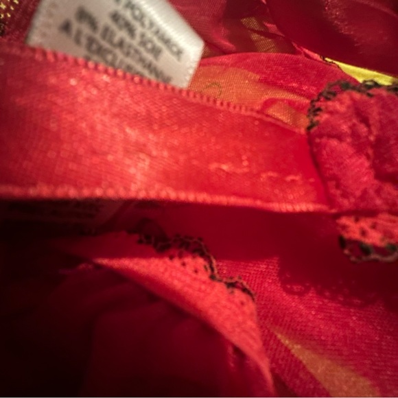 Agent Provocateur Red Side Tie Knickers (brief) - Picture 7 of 8